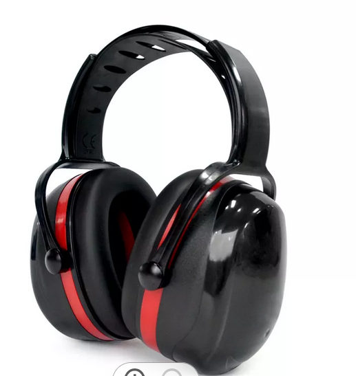 Noise-reduction safety earmuffs