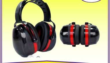 Noise-reduction safety earmuffs