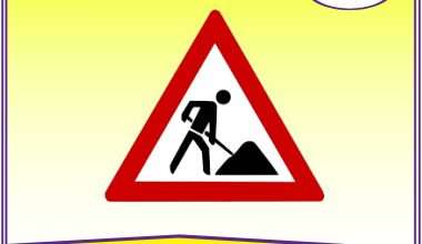Road Safety Caution Signs