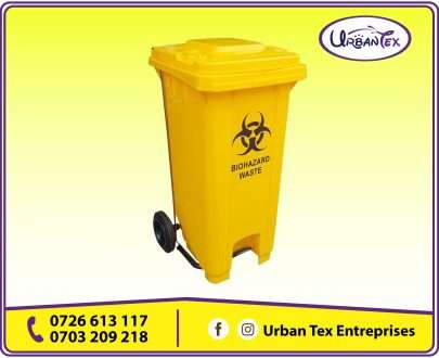 Bio Hazard Step Pedal Waste Bin