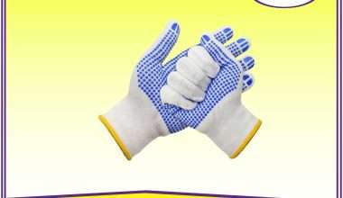 PVC Dotted Cotton Gloves