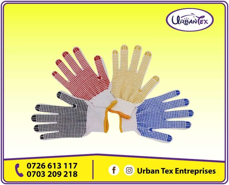 Dotted Cotton Gloves