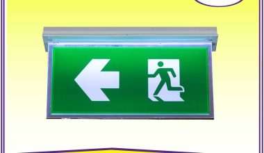 Fire Exit Illuminated Sign