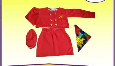 Kids Air Hostess Uniform