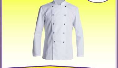 White Cotton Chef Jacket