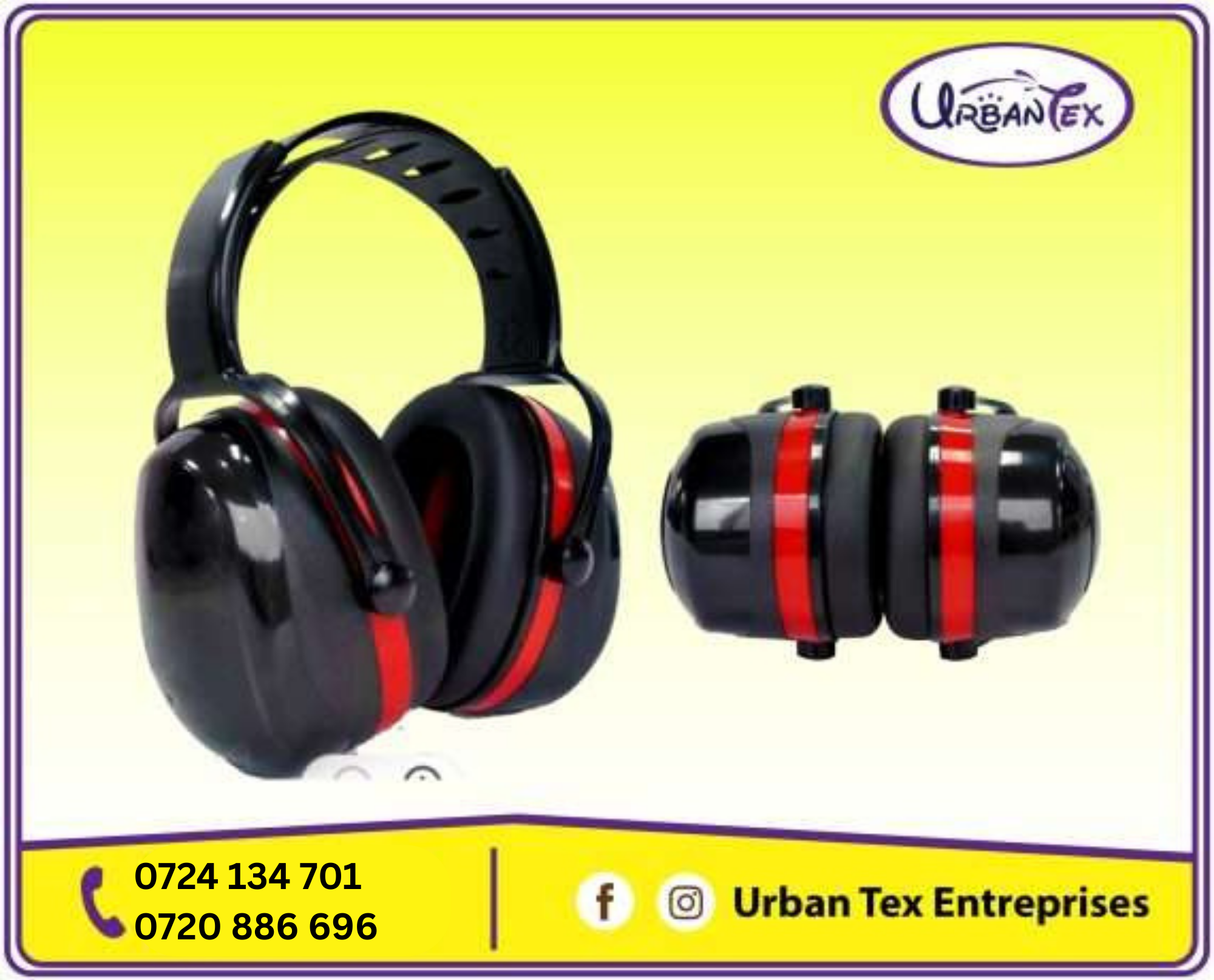 Noise Reduction Safety Earmuffs for sale in nairobi kenya
