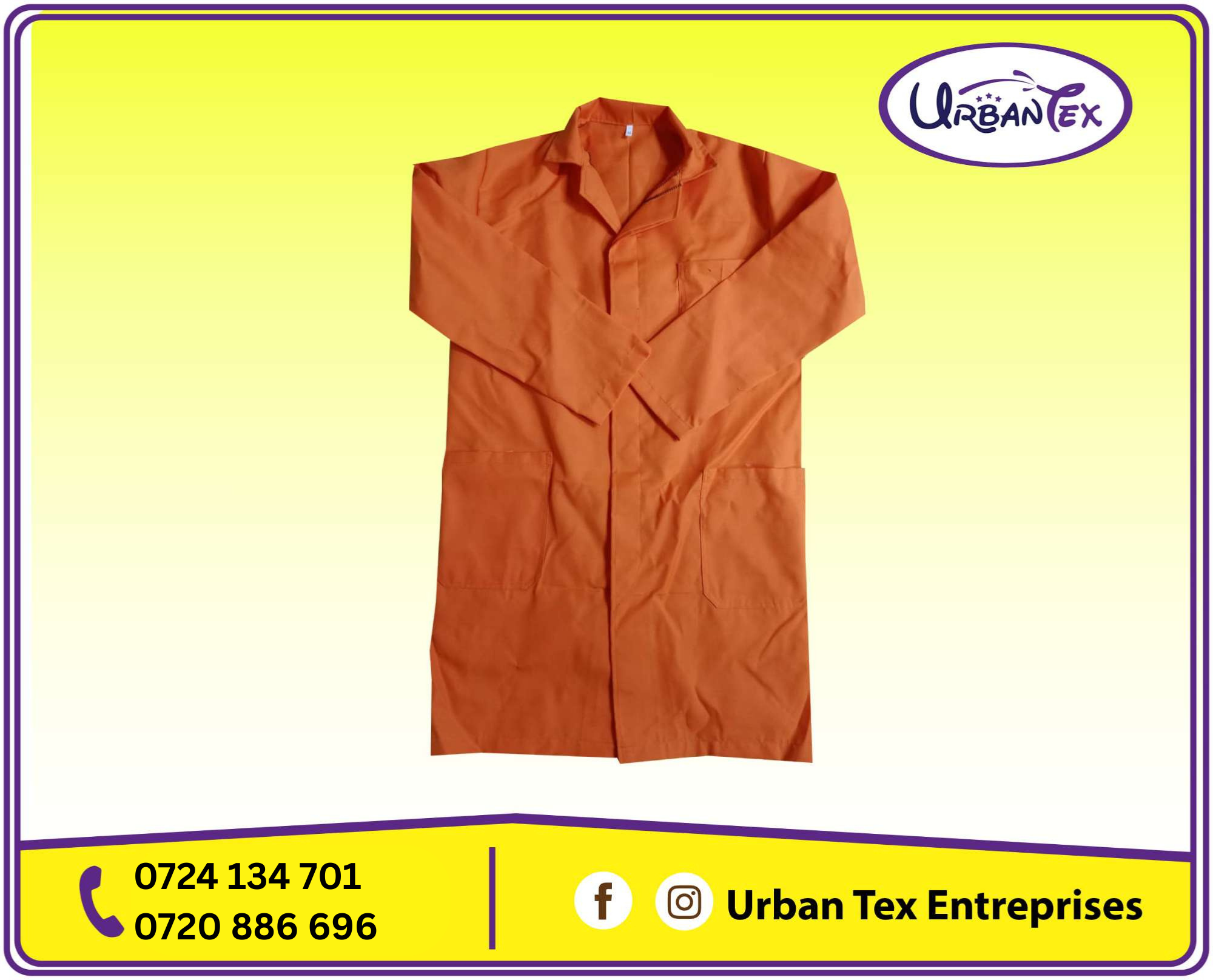 Orange Dust Coat for sale in nairobi kenya