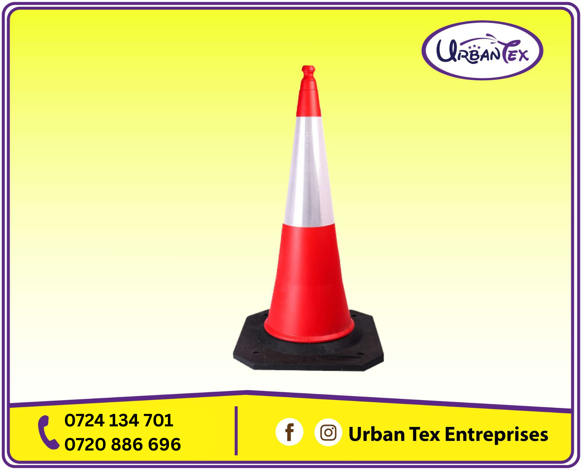 Road Safety Cones 50 Cm for sale in nairobi kenya
