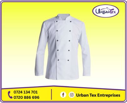 White Cotton Chef Jacket
