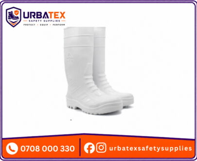 white Ace Tsavo Safety Gumboots with steel toe