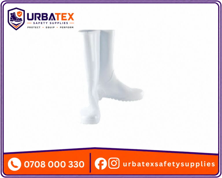 White light duty gumboots