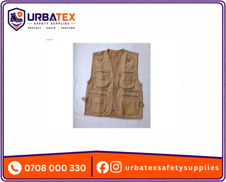 10 Pocket Beige Mission Jacket in Nairobi, Kenya – Durable, Functional & Stylish Workwear