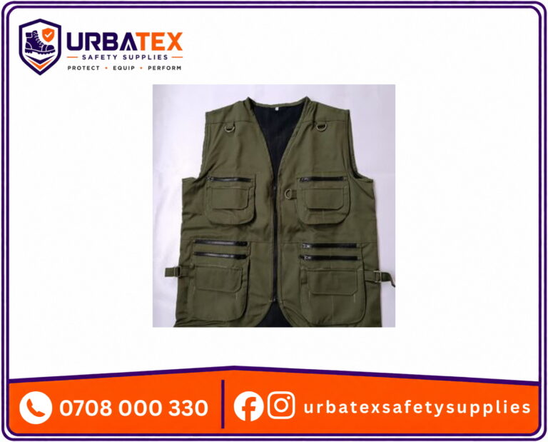10 Pocket Khaki Mission Jacket in Nairobi, Kenya – Rugged, Functional & Professional Workwear