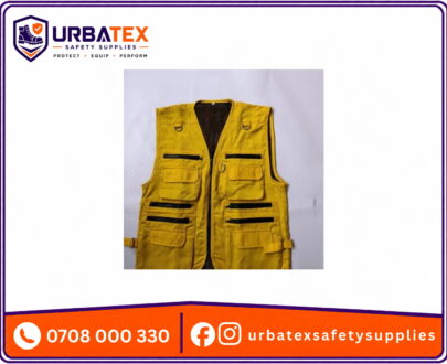 10 Pocket Mustard Yellow Safari Jacket in Nairobi, Kenya – Durable, Functional & Outdoor-Ready