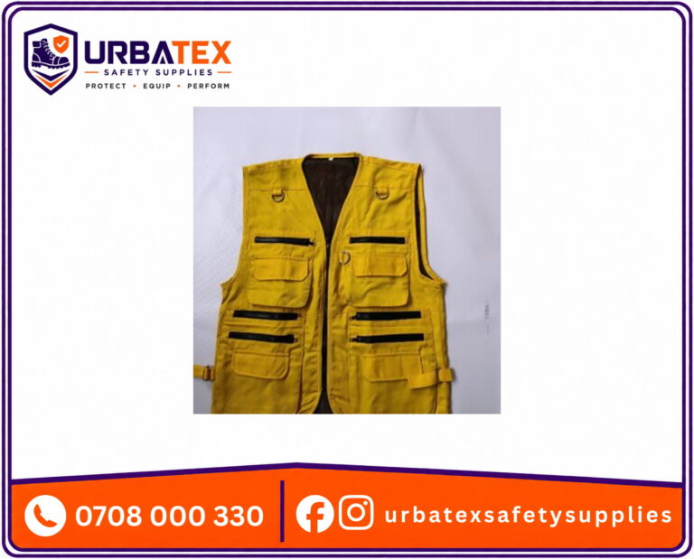 10 Pocket Mustard Yellow Safari Jacket in Nairobi, Kenya – Durable, Functional & Outdoor-Ready
