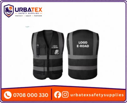 180 GSM Reflector Vest with Zipper – Breathable High Visibility Safety Vest