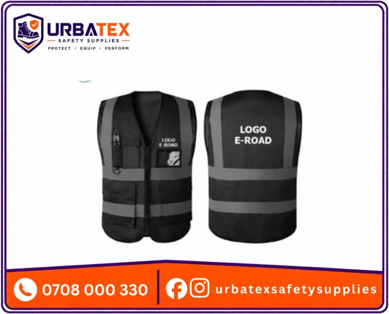 180 GSM Reflector Vest with Zipper – Breathable High Visibility Safety Vest
