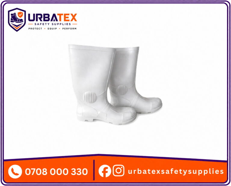 White Heavy Duty Gumboots Kenya