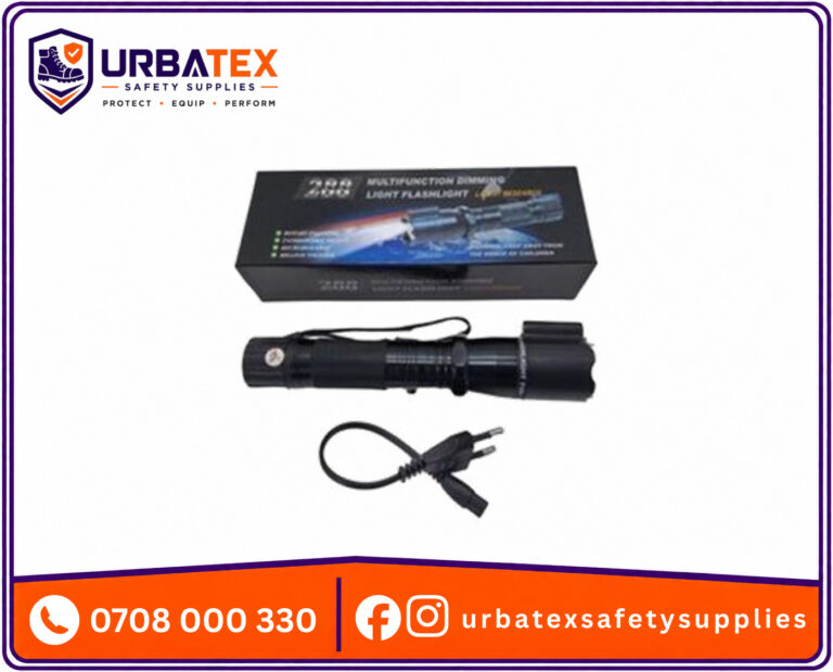 288 Multifunction Dimming Flashlight with Red Laser Light in Kenya | Rechargeable T6 Torch