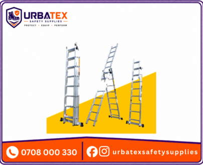 Premium 3 Section Aluminium Ladders in Kenya – Durable, Certified & Affordable
