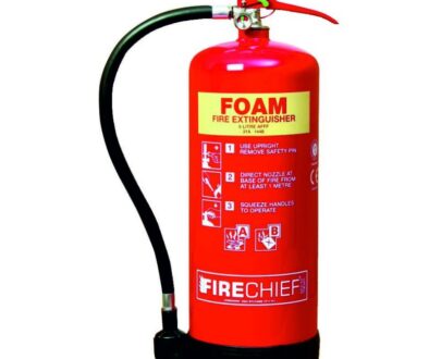 6 Litre Foam Fire Extinguisher – AFFF Class A & B Fire Protection