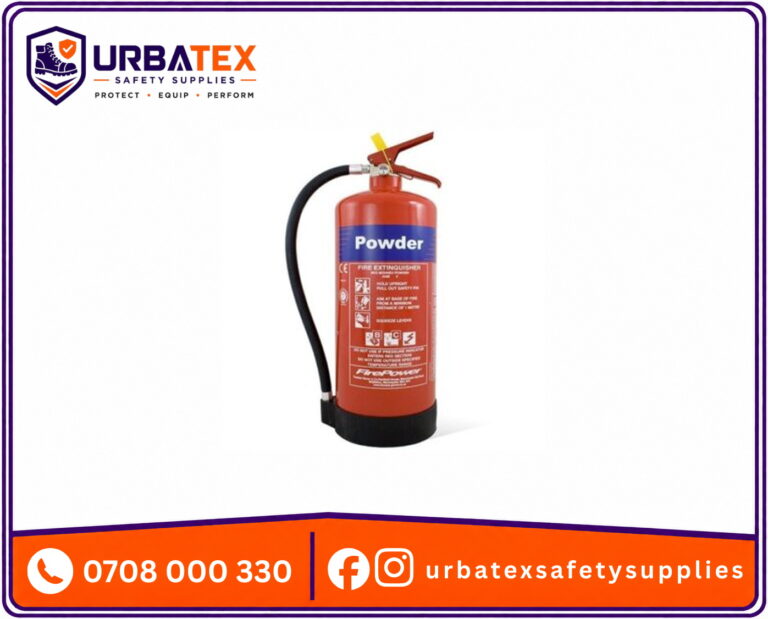 6kg ABC Fire Extinguisher Kenya – KEBS Dry Powder for Workshops, Warehouses & Production Floors