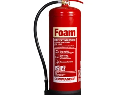 9 Litre Foam Fire Extinguisher – AFFF Class A & B Fire Protection