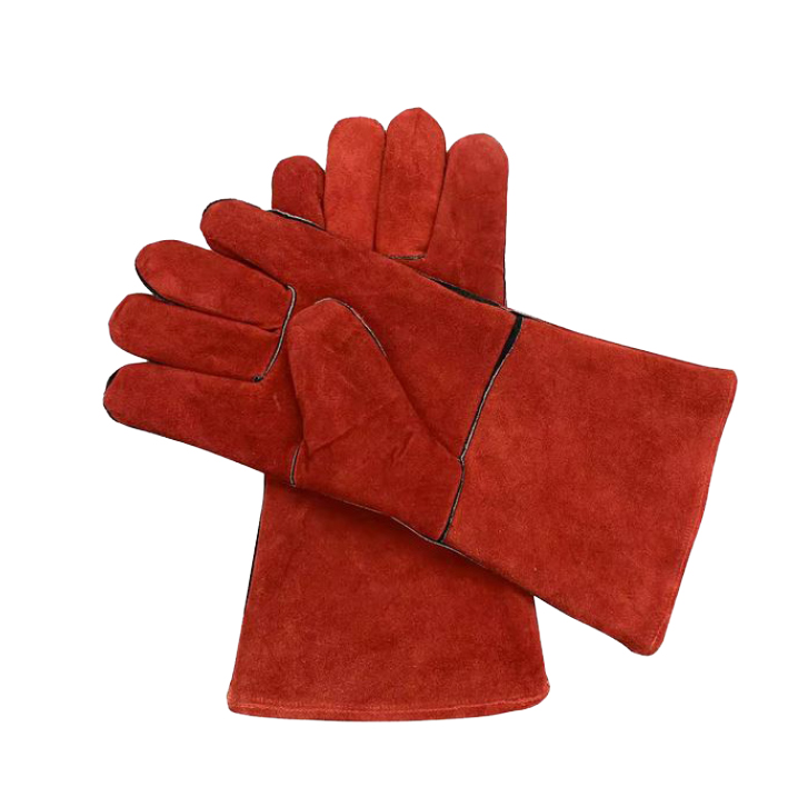 Red Leather Gloves 1 Leather Welding Gloves in Nairobi Kenya
