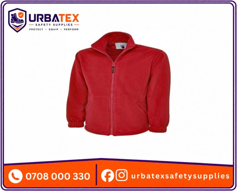 Adult Yellow Fleece Jacket – Bright Warm Layer for Team Identification