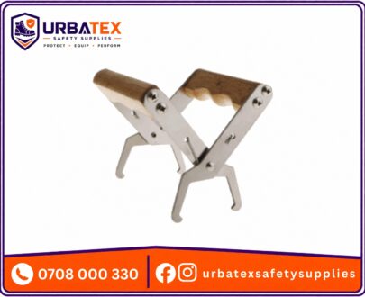 Bee Hive Frame Gripper – Stainless Steel Beehive Frame Capture Clamp with Ergonomic Wooden Handle for Beekeepers in Kenya