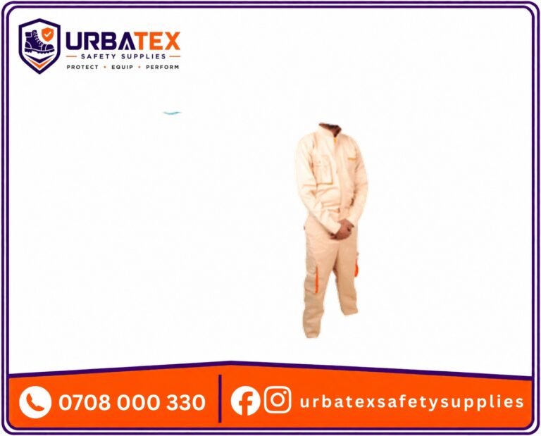 Beige Polytwill Cargo Overalls – Multipocket Work Overalls in Nairobi, Kenya