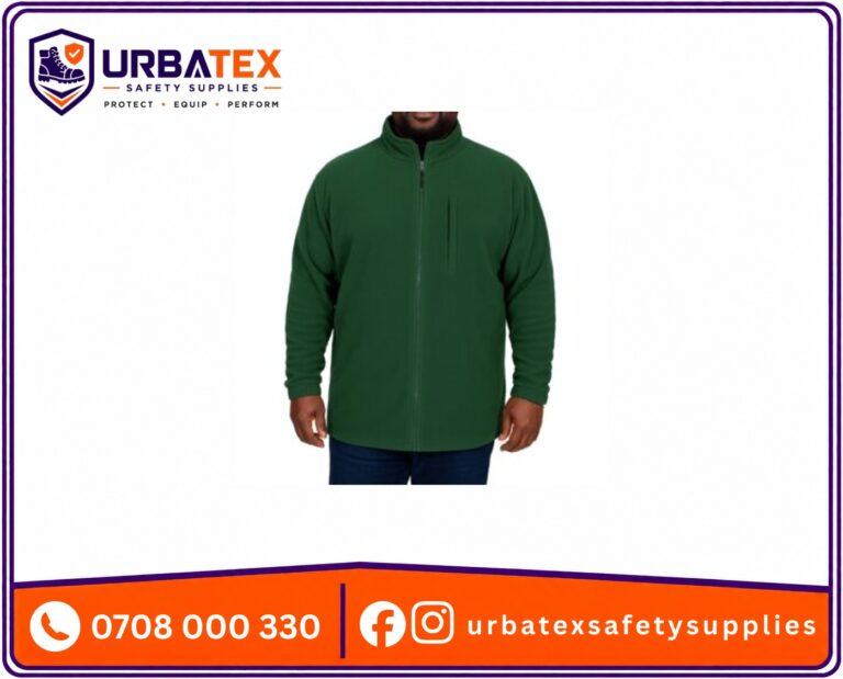 Black Fleece Jacket in Kenya – Warm Full-Zip Corporate Workwear