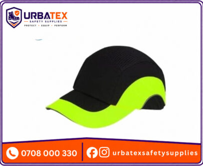 Black Hi Vis Yellow Safety Bump Cap Nairobi – Low-Profile EN 812 Cap