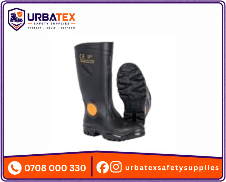 Black shosholoza gumboots