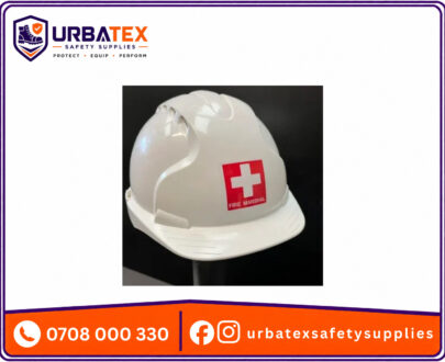 Branded Fire Marshal Helmet – JSP EVO2 Hard Hat + Red Fire Marshal Sticker (50×50mm)