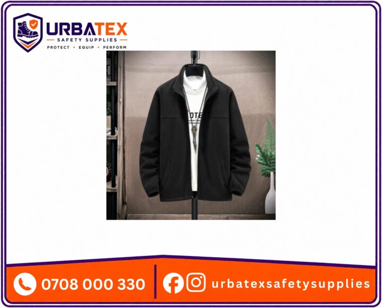 Branded Full-Zip Fleece Jacket with Embroidery-Ready Finish