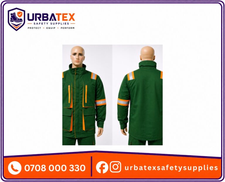 Custom Engineer Work Jacket Kenya in Twill Fabric with Optional Reflector Tape