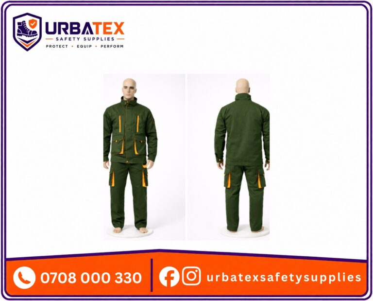 Custom Industrial Shirt and Trouser Kenya in Twill Fabric with Optional Reflector Tape