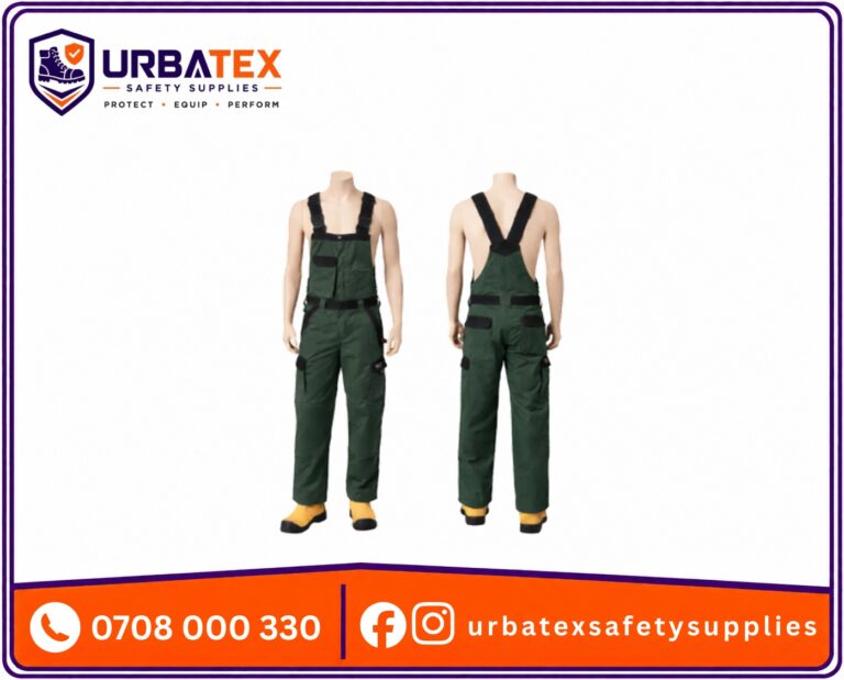 Custom Multi-Pocket Work Trousers Kenya in Twill Fabric with Knee Guard Area and Optional Reflective Trim