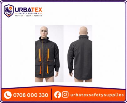 Custom Reflective Engineer Jacket Kenya in Twill Fabric with Flexible Reflector Tape Options