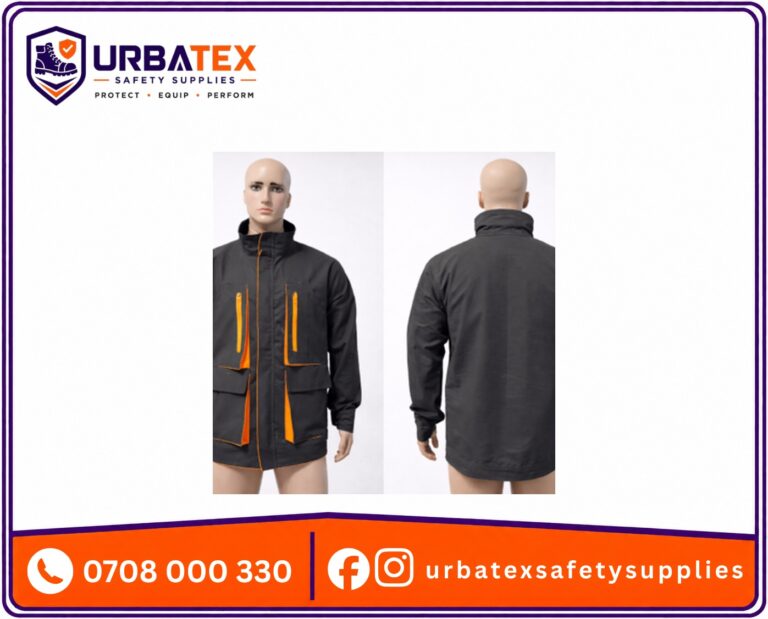 Custom Reflective Engineer Jacket Kenya in Twill Fabric with Flexible Reflector Tape Options