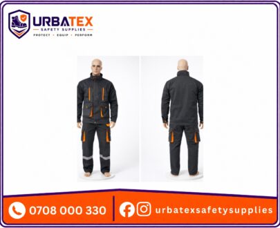 Custom Reflective Engineer Suit Kenya in Twill Fabric with Optional Reflector Tape Styles