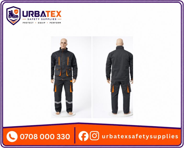 Custom Reflective Engineer Suit Kenya in Twill Fabric with Optional Reflector Tape Styles