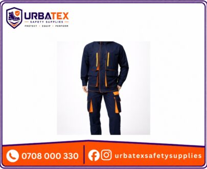 Custom Reflective Work Suit Kenya in Twill Fabric with Optional Reflector Tape Styles