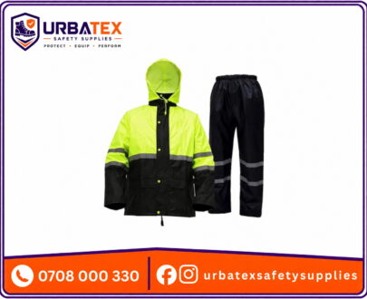 Custom Security Guard Raincoat – Reflective Waterproof PVC Jacket (Nairobi, Kenya)