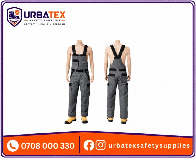 Custom Twill Work Trousers Kenya with Knee Guard Area and Optional Reflective Trim