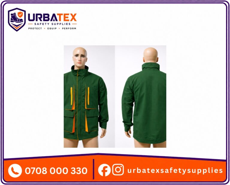 Custom Twill Workwear Jacket Kenya with Optional Reflector Tape