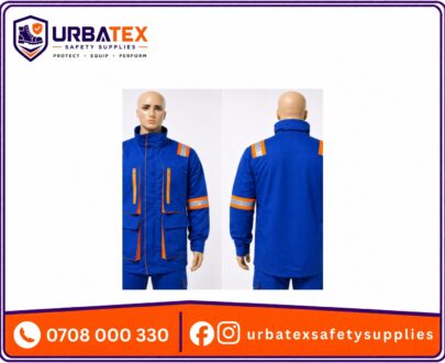 Custom Work Jacket Kenya in Twill Fabric with Optional Reflector Tape