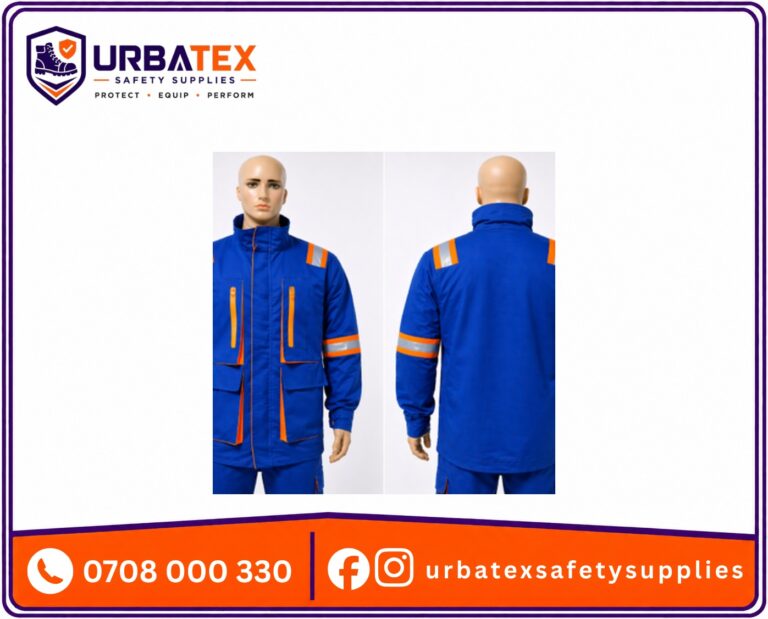 Custom Work Jacket Kenya in Twill Fabric with Optional Reflector Tape