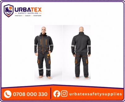 Custom Workwear Jacket and Trouser Kenya in Twill Fabric with Optional Reflector Tape